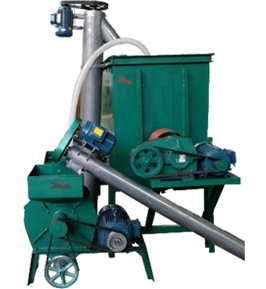 卧式饲料粉碎搅拌机