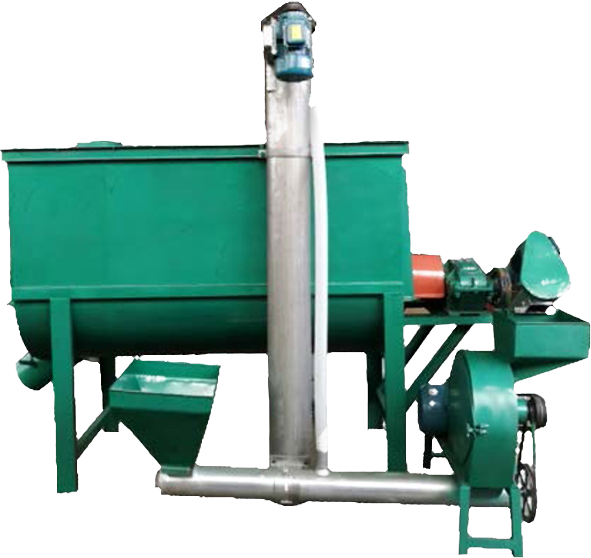 卧式饲料粉碎搅拌机